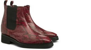 Uomo GUIDOMAGGI Scarpe In Pelle Esotica | Chelsea>Afrin - Stivali  con rialzo interno in Pelle Esotico fino a 11 cm più alto