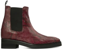 Uomo GUIDOMAGGI Scarpe In Pelle Esotica | Chelsea>Afrin - Stivali  con rialzo interno in Pelle Esotico fino a 11 cm più alto
