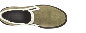Uomo GUIDOMAGGI Slip-on>Agarthi -Slip-on con rialzo in Mix Pelle/Tessuto fino a 6 cm più alto