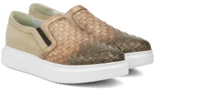 Uomo GUIDOMAGGI Slip-on>Agra - Slip-On con rialzo in Mix Pelle Fino a 6.5 cm più alto