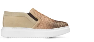 Uomo GUIDOMAGGI Slip-on>Agra - Slip-On con rialzo in Mix Pelle Fino a 6.5 cm più alto