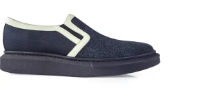 Uomo GUIDOMAGGI Slip-on>Agua - slipon con rialzo in Tessuto fino a 6 cm più alto