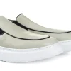 Uomo GUIDOMAGGI Slip-on>Aire -slipon con rialzo in Mix Pelle/Tessuto fino a 6 cm più alto
