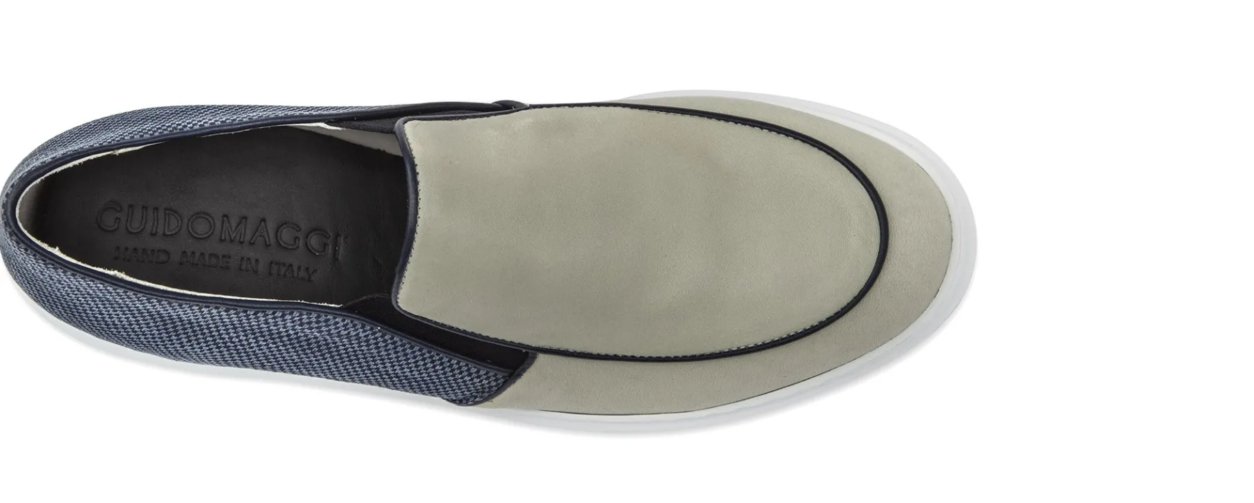 aire_slipon_con_rialzo_in_3.webp Uomo GUIDOMAGGI Slip-on>Aire -slipon con rialzo in Mix Pelle/Tessuto fino a 6 cm più alto