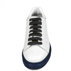 Uomo GUIDOMAGGI Sneakers>Ajax - Sneakers con rialzo interno da uomo in Pelle Pieno Fiore da 6 a 8 cm più alto