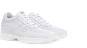Uomo GUIDOMAGGI Sneakers>Alaska - Sneakers rialzate uomo in Mix Pelle/Tessuto da 6 a 10 cm più alto