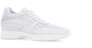 Uomo GUIDOMAGGI Sneakers>Alaska - Sneakers rialzate uomo in Mix Pelle/Tessuto da 6 a 10 cm più alto