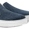 Uomo GUIDOMAGGI Slip-on>Alassio - Slip-ons rialzate uomo in Tessuto fino a 6.5 cm più alto