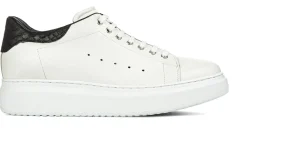 Uomo GUIDOMAGGI Scarpe In Pelle Esotica | Sneakers>Alexander - Sneakers Esotiche casual con rialzo interno in Pelle Pitone da 6 a 8 cm più alto