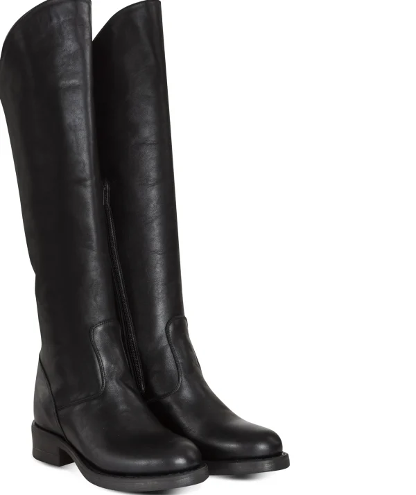 Donna GUIDOMAGGI Scarpe Donna>Amy -stivali con rialzo in Mix Pelle Da 6 a 8 cm più alto