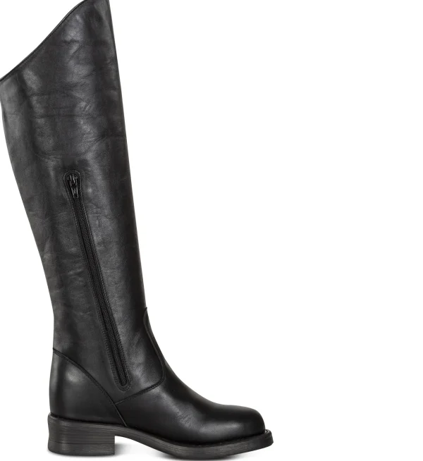 Donna GUIDOMAGGI Scarpe Donna>Amy -stivali con rialzo in Mix Pelle Da 6 a 8 cm più alto
