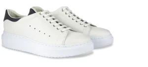 Uomo GUIDOMAGGI Sneakers>Antilles - Sneakers uomo con rialzo interno in Pelle Pieno Fiore Fino a 8 cm più alto