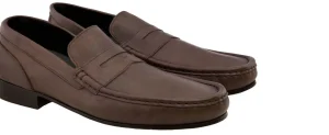 Uomo GUIDOMAGGI Penny Loafers>Arezzo - Mocassini scarpe rialzanti in Pelle Pieno Fiore da 6 a 8 cm più alto