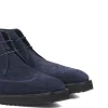 Uomo GUIDOMAGGI Polacchine>Ascot - Polacchini con rialzo da uomo in Pelle Scamosciata da 6 a 8 cm più alto