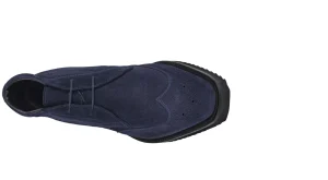 Uomo GUIDOMAGGI Polacchine>Ascot - Polacchini con rialzo da uomo in Pelle Scamosciata da 6 a 8 cm più alto