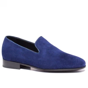 Uomo GUIDOMAGGI Classici>Assisi - Mocassini scarpe con rialzo in Pelle Scamosciato Fino a 6.5 cm più alto