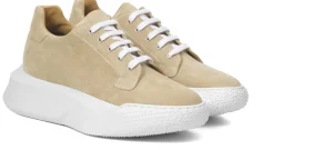 Uomo GUIDOMAGGI Sneakers>Atherton - Sneakers con rialzo interno da uomo in Pelle Scamosciata da 6 a 10 cm più alto