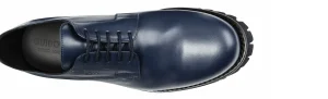 Uomo GUIDOMAGGI Stringate>Azul - scarpe con rialzo in pelle Da 6 a 8 cm più alto