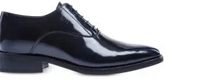 Uomo GUIDOMAGGI Cerimonia | Stringate>Bals - Scarpe con rialzo in Pelle Spazzolata Da 6 a 8 cm più alto