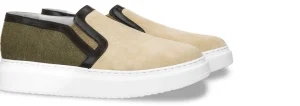 Uomo GUIDOMAGGI Slip-on>Bangkok - scarpe con rialzo in Mix Pelle/Tessuto fino a 6 cm più alto