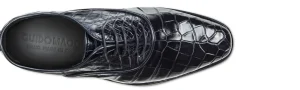 Uomo GUIDOMAGGI Scarpe In Pelle Esotica | Stringate>Barsat -scarpe con rialzo in pelle coccodrillo Da 6 a 8 cm più alto