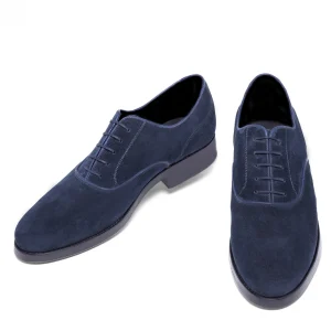 Uomo GUIDOMAGGI Cucitura Goodyear | Stringate>Basel - Classiche  scarpe uomo con rialzo  in Pelle Suede Fino a 8 cm più alto