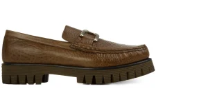 Uomo GUIDOMAGGI Nappine E Ornamenti>Bastia - Mocassini eleganti da uomo  in Pelle Pieno Fiore Fino a 6.5 cm più alto