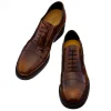 Uomo GUIDOMAGGI Stringate>Bel Air - Classiche scarpe da uomo con rialzo in Pelle Pieno Fiore fino a 8 cm più alto
