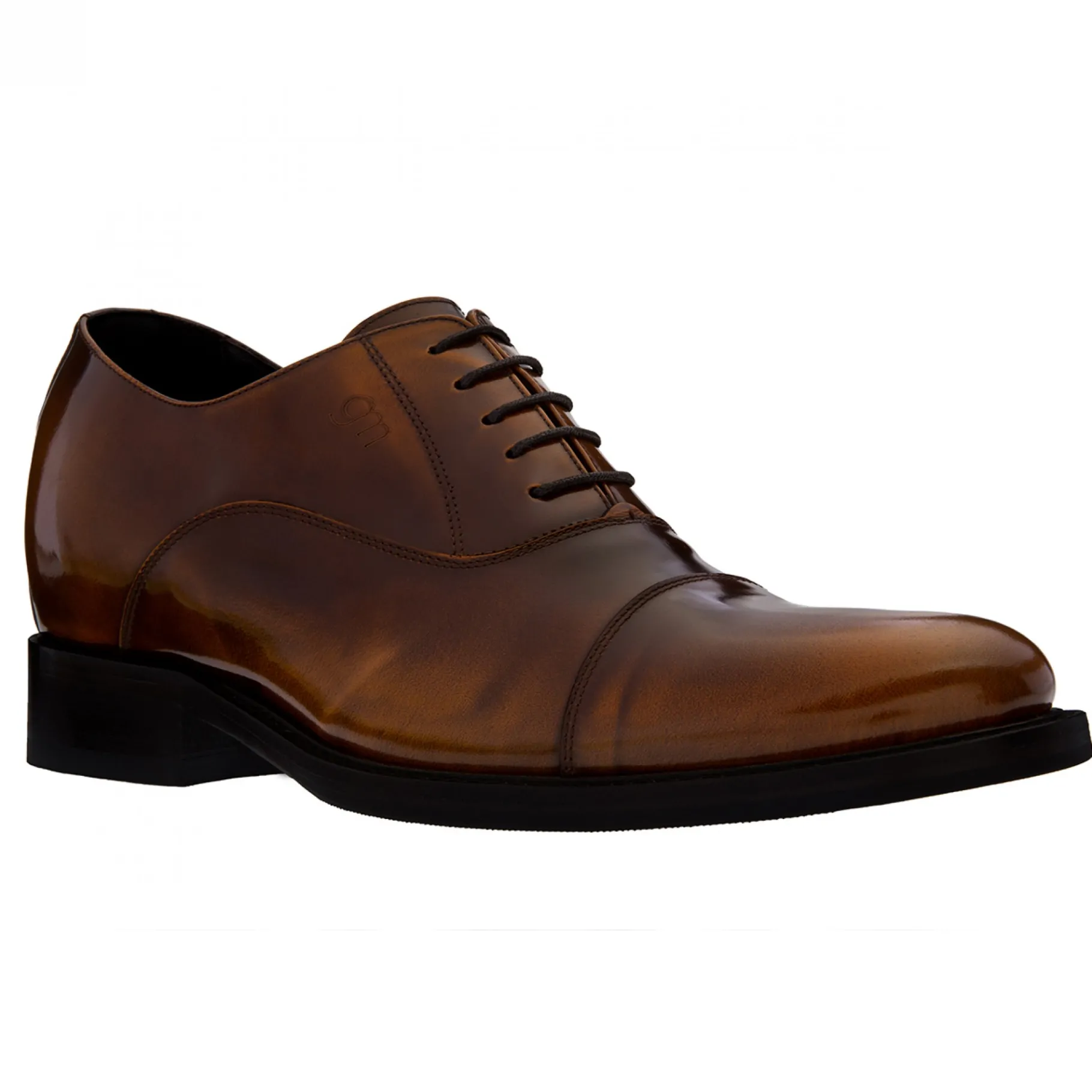 bel_air__classiche_scarpe_1.webp Uomo GUIDOMAGGI Stringate>Bel Air - Classiche scarpe da uomo con rialzo in Pelle Pieno Fiore fino a 8 cm più alto