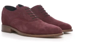 Uomo GUIDOMAGGI Cucitura Goodyear | Stringate>Belluno - Classiche  rialzate da uomo  in Pelle Scamosciato da 6 a 8 cm più alto