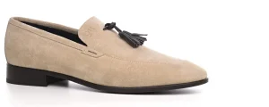 Uomo GUIDOMAGGI Nappine E Ornamenti>Bern - Mocassini con rialzo in Pelle Scamosciato fino a 6.5 cm più alto