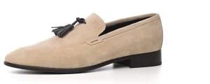 Uomo GUIDOMAGGI Nappine E Ornamenti>Bern - Mocassini con rialzo in Pelle Scamosciato fino a 6.5 cm più alto