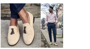 Uomo GUIDOMAGGI Nappine E Ornamenti>Bern - Mocassini con rialzo in Pelle Scamosciato fino a 6.5 cm più alto