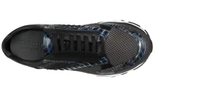 Uomo GUIDOMAGGI Scarpe In Pelle Esotica | Sneakers>Bigfork - Sneakers rialzanti da uomo in Mix Pelle/Tessuto fino a 11 cm più alto