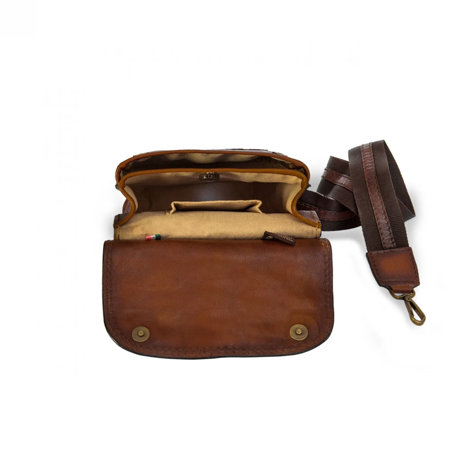 bisaccia_brown__zaino_in__3.webp GUIDOMAGGI Pratesi Bags>Bisaccia Brown - Zaino in pelle Monospalla
