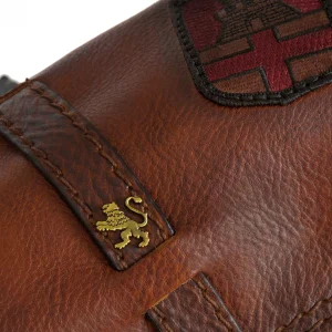 GUIDOMAGGI Pratesi Bags>Bisaccia Brown - Zaino in pelle Monospalla