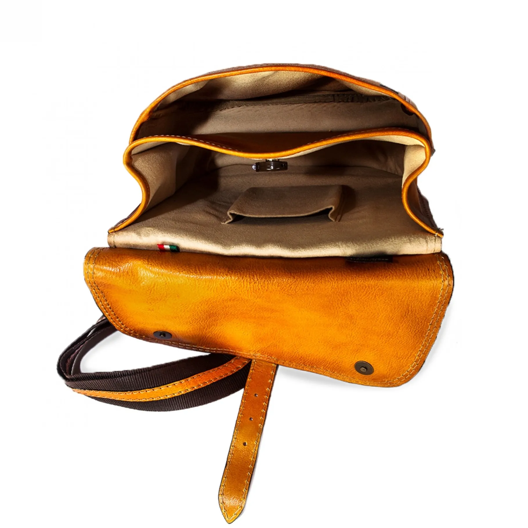 bisaccia_cognac_4.webp GUIDOMAGGI Pratesi Bags>Bisaccia Cognac