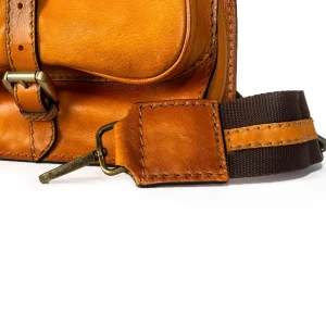 GUIDOMAGGI Pratesi Bags>Bisaccia Cognac