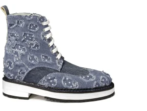 Uomo GUIDOMAGGI Stivali Da 12 A 15 Cm>Blue Jeans