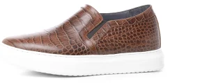 Uomo GUIDOMAGGI Slip-on>Boa Vista - Slip-On con rialzo in Pelle Pieno Fiore Stampato Fino a 6.5 cm più alto