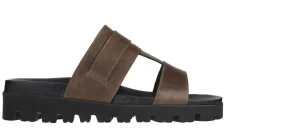 Uomo GUIDOMAGGI Sandali | Ciabatte>Bodrum - Sandali con rialzo in Pelle fino a 6 cm più alto