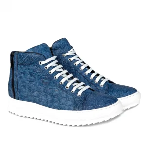 Uomo GUIDOMAGGI Scarpe In Pelle Esotica | Sneakers>Boracay -sneakers coccodrillo hermes in Pelle Da 6 a 8 cm più alto