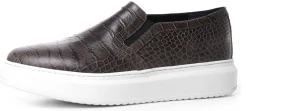 Uomo GUIDOMAGGI Slip-on>Bournemouth - Sneakers con rialzo in Pelle Pieno Fiore Stampato fino a 6,5 cm più alto