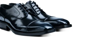 Uomo GUIDOMAGGI Cerimonia>Brandon - Scarpe Classiche con rialzo in Pelle Spazzolato Da 6 a 8 cm più alto