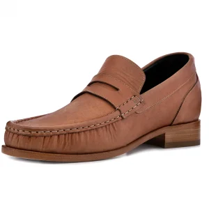 Uomo GUIDOMAGGI Penny Loafers>Brazil - Mocassini con rialzo interno da uomo in Pieno Fiore Fino a 6 cm più alto