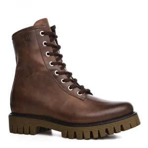 Uomo GUIDOMAGGI Anfibi>Brentwood - Stivali  con rialzo interno  in Pelle Pieno Fiore da 6 a 10 cm più alto