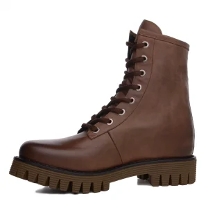 Uomo GUIDOMAGGI Anfibi>Brentwood - Stivali  con rialzo interno  in Pelle Pieno Fiore da 6 a 10 cm più alto