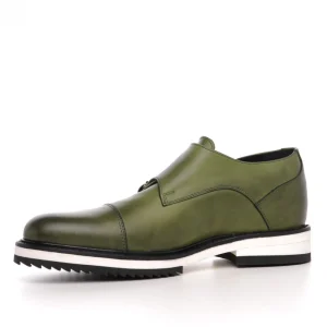Uomo GUIDOMAGGI Fibbie>Bridgetown -classica scarpe rialzate doppia fibbia in Pelle Da 6 a 8 cm più alto