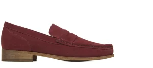 Uomo GUIDOMAGGI Penny Loafers>Buenos Aires - Mocassini con con rialzo interno da uomo in Pelle Scamosciato Fino a 6 cm più alto