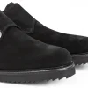Uomo GUIDOMAGGI Fibbie>Caen - Classiche  scarpe con rialzo in Pelle Suede da 6 a 8 cm più alto
